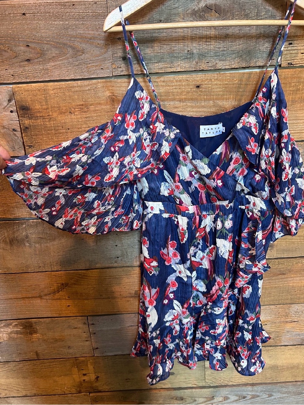 Tanya Taylor Amylia 100% Silk Mini Dress size 4 - Picture 2 of 4
